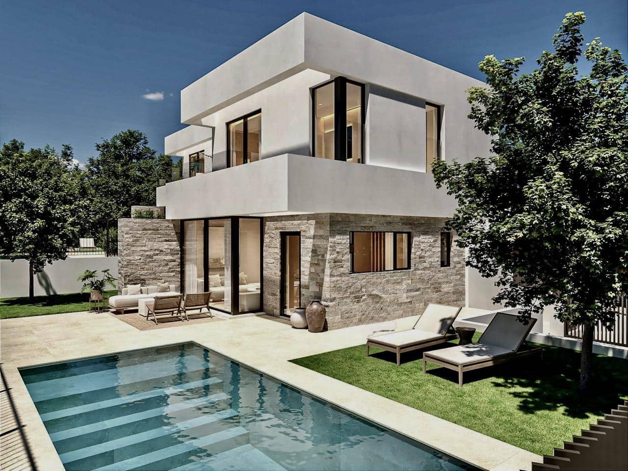 3 bedroom Villa for sale in Finestrat with pool - € 750,000 (Ref: 9500718)