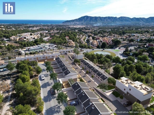 3 makuuhuone Omakotitalo myytävänä paikassa Barranco Hondo - Varadero  , La Nucia mukana uima-altaan - 495 000 € (Ref: 9500722)