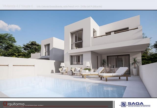 3 soveværelse Rækkehus til salg i Albir, Alfaz del Pi / L'Alfàs del Pi med swimmingpool garage - € 771.000 (Ref: 9570320)