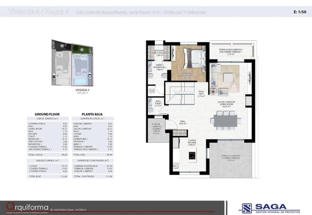 3 soveværelse Rækkehus til salg i Albir, Alfaz del Pi / L'Alfàs del Pi med swimmingpool garage - € 771.000 (Ref: 9570320)
