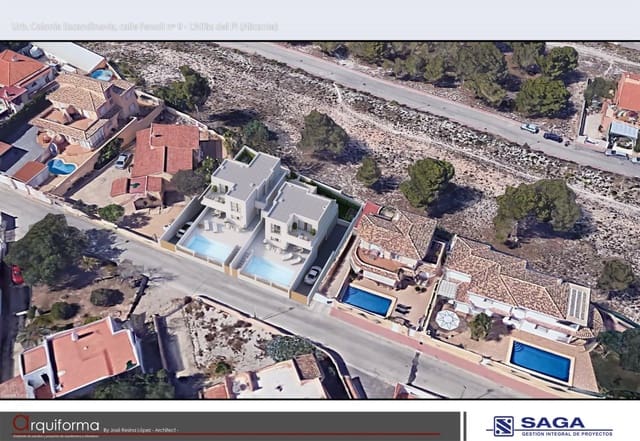 3 soveværelse Rækkehus til salg i Albir, Alfaz del Pi / L'Alfàs del Pi med swimmingpool garage - € 771.000 (Ref: 9570320)