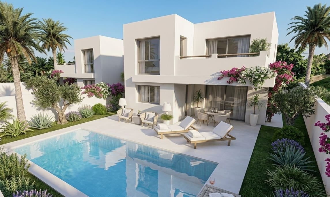 3 bedroom Terraced Villa for sale in Alfaz del Pi / L'Alfas del Pi with pool garage - € 771,000 (Ref: 9570320)