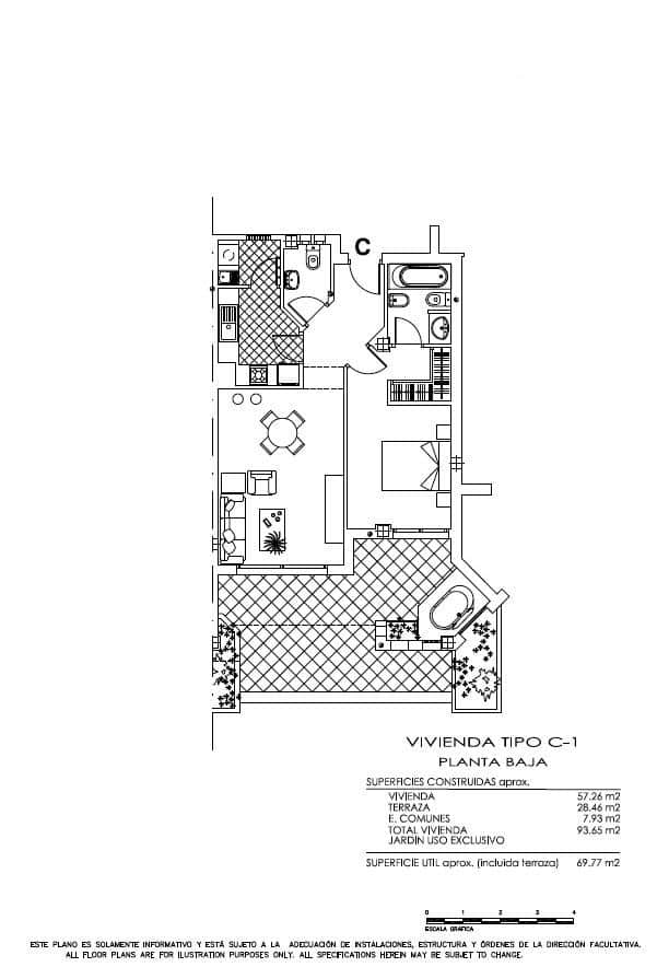 1 soveværelse Lejlighed til salg i Finestrat med swimmingpool garage - € 290.000 (Ref: 9772510)