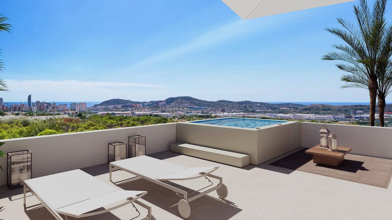 Apartamento de 2 habitaciones en Finestrat en venta con piscina garaje - 419.000 € (Ref: 9777300)