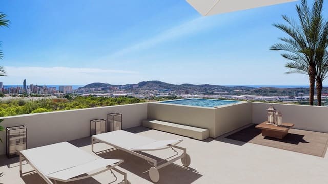 2 soverom Leilighet til salgs i Finestrat med svømmebasseng garasje - € 419 000 (Ref: 9777300)