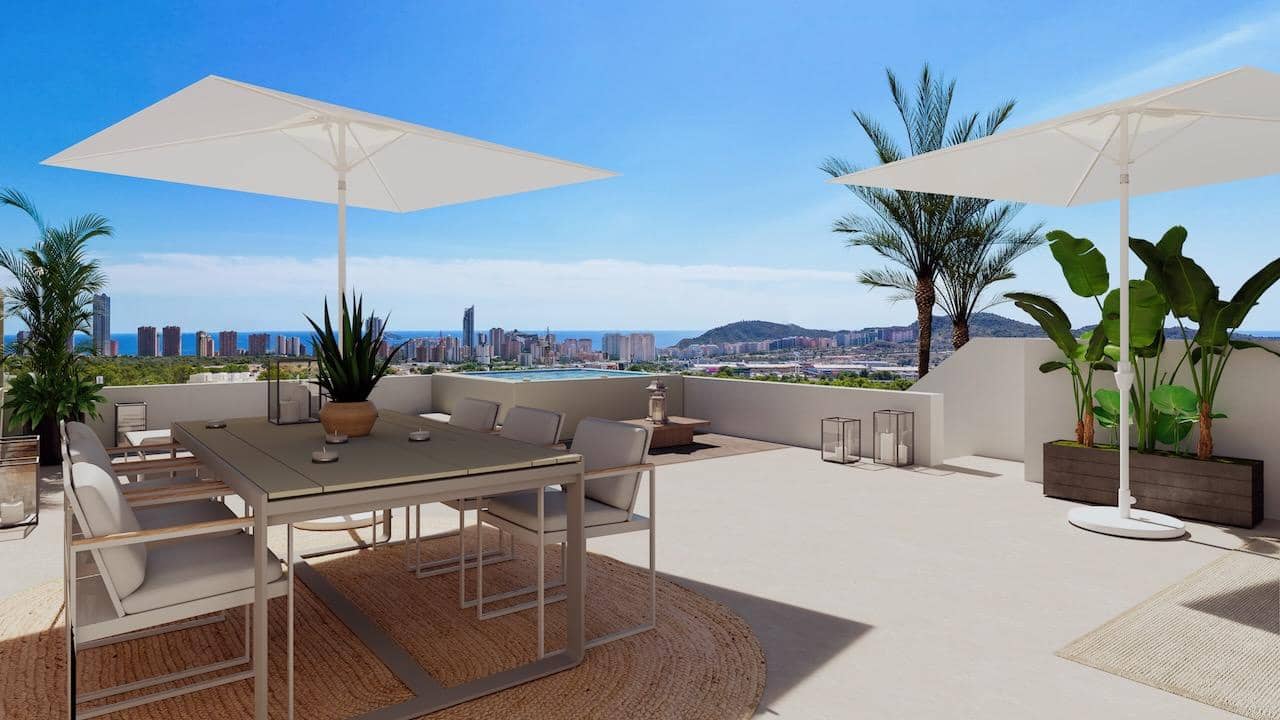 Apartamento de 2 habitaciones en Finestrat en venta con piscina garaje - 419.000 € (Ref: 9777300)