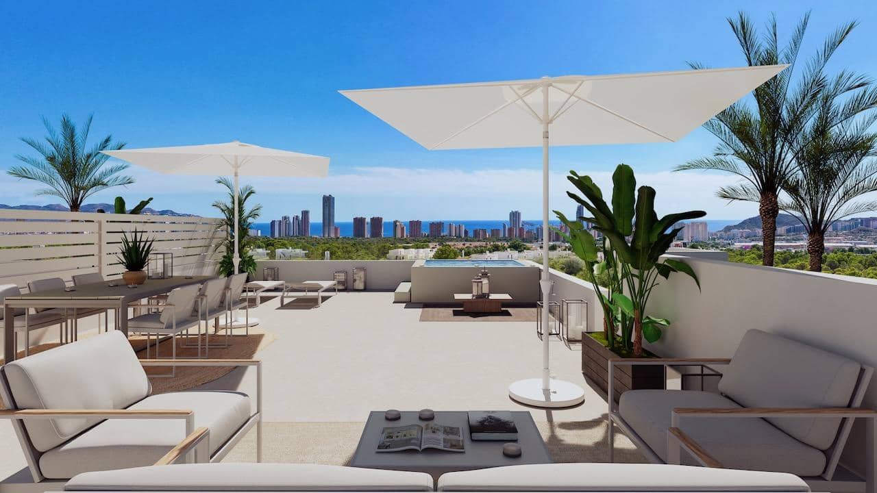 Apartamento de 2 habitaciones en Finestrat en venta con piscina garaje - 419.000 € (Ref: 9777300)