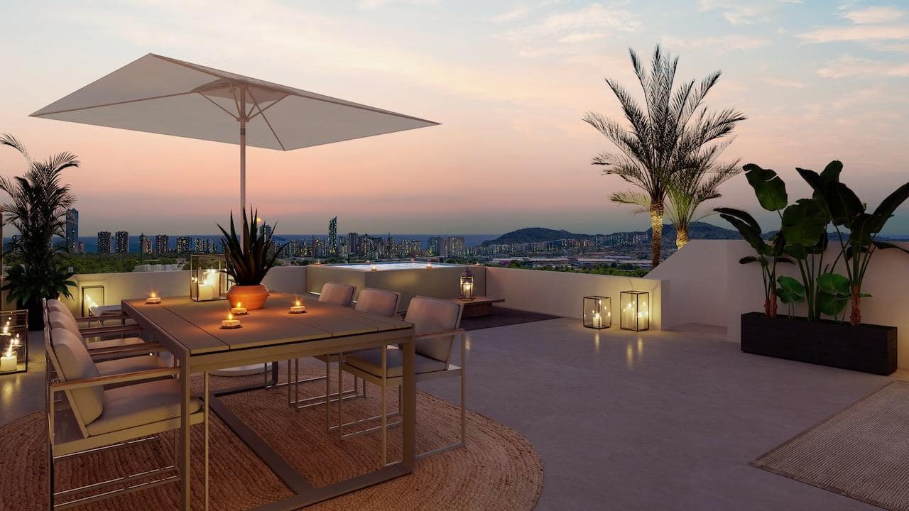 Apartamento de 2 habitaciones en Finestrat en venta con piscina garaje - 419.000 € (Ref: 9777300)