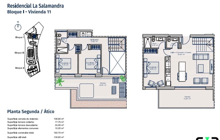3 bedroom Apartment for sale in Finestrat with pool garage - € 645,000 (Ref: 9777300)