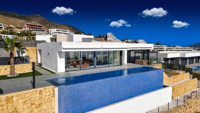 5 chambre Villa/Maison à vendre à Finestrat avec piscine garage - 2 650 000 € (Ref: 9777301)