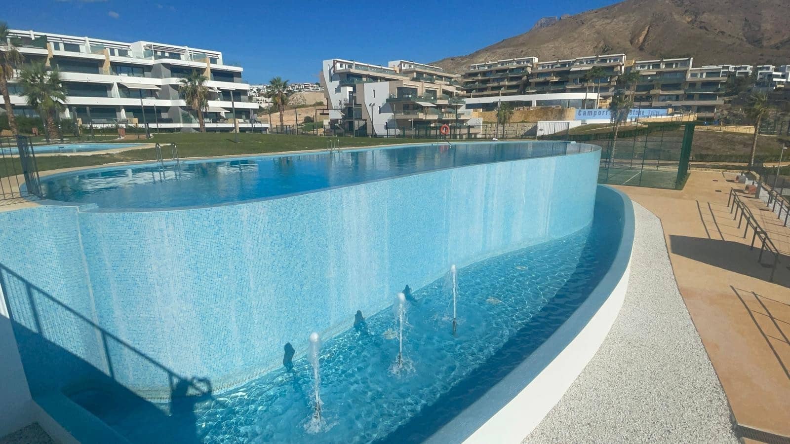 2 bedroom Apartment for rent in Finestrat with pool garage - € 2,500 (Ref: 10100148)