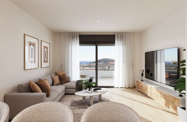 2 makuuhuone Huoneisto myytävänä paikassa Benidorm mukana uima-altaan 
autotalli - 421 000 € (Ref: 10153640)