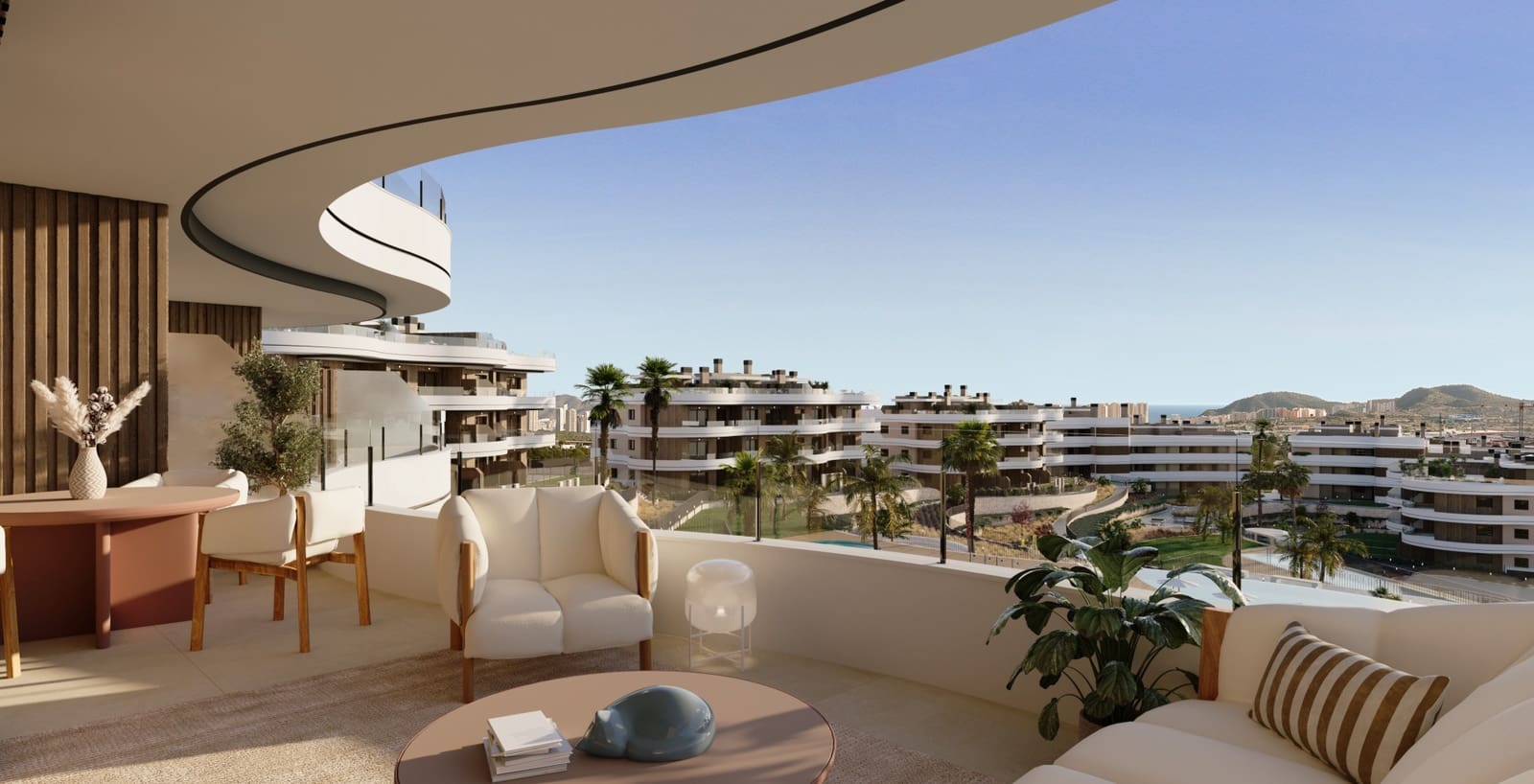 2 sypialnia Apartament na sprzedaż w Benidorm z basenem garażem - 421 000 € (Ref: 10153640)