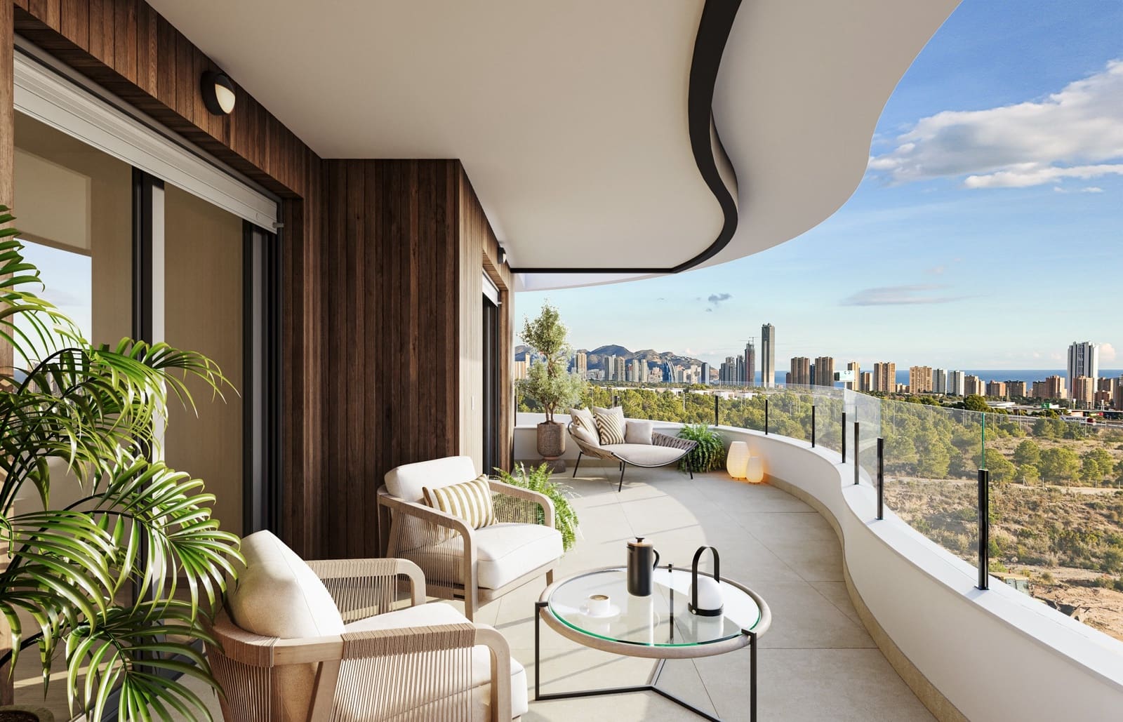 2 sypialnia Apartament na sprzedaż w Benidorm z basenem garażem - 421 000 € (Ref: 10153640)
