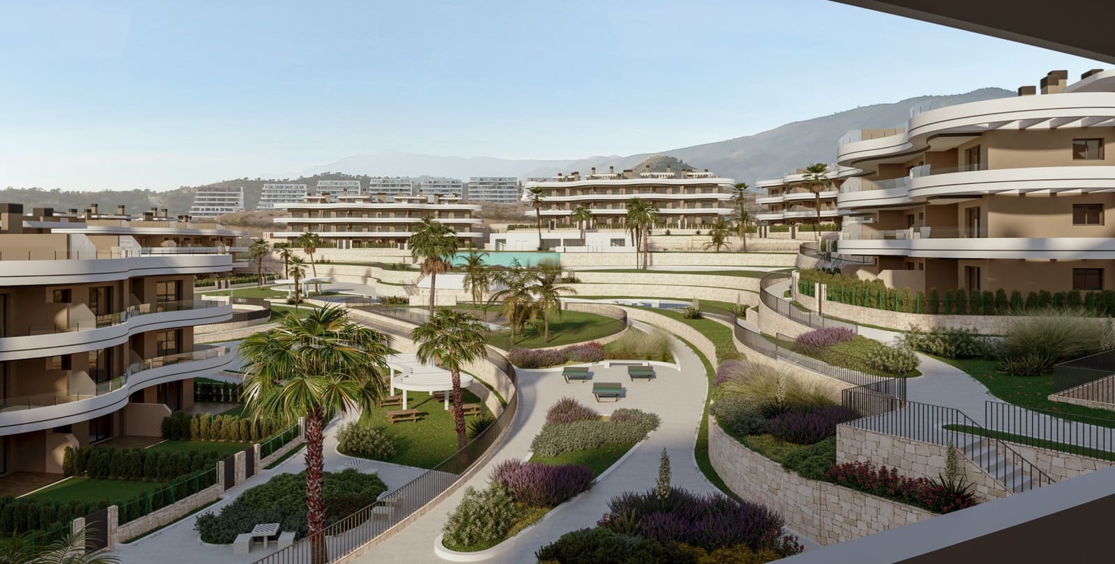 2 sypialnia Apartament na sprzedaż w Benidorm z basenem garażem - 421 000 € (Ref: 10153640)