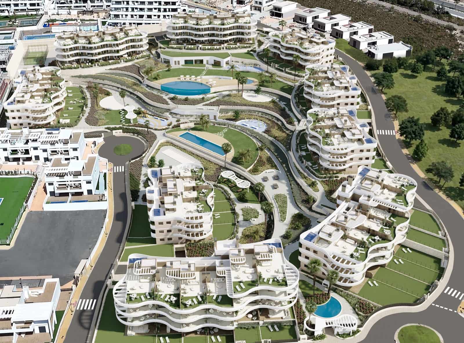 2 sypialnia Apartament na sprzedaż w Benidorm z basenem garażem - 421 000 € (Ref: 10153640)