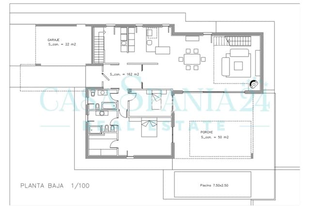 Chalet de 2 habitaciones en La Nucia en venta - 655.000 € (Ref: 9002283)