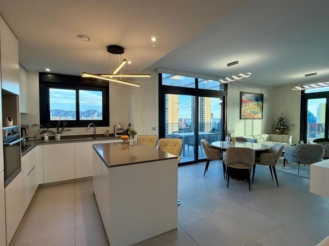 3 soveværelse Lejlighed til salg i Via Parque, Benidorm med swimmingpool garage - € 625.000 (Ref: 9596407)