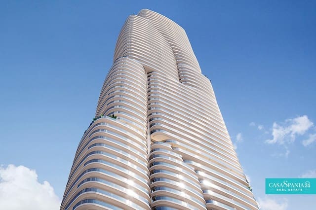 2 soverom Leilighet til salgs i Playa Poniente, Benidorm med svømmebasseng garasje - € 859 000 (Ref: 9787613)