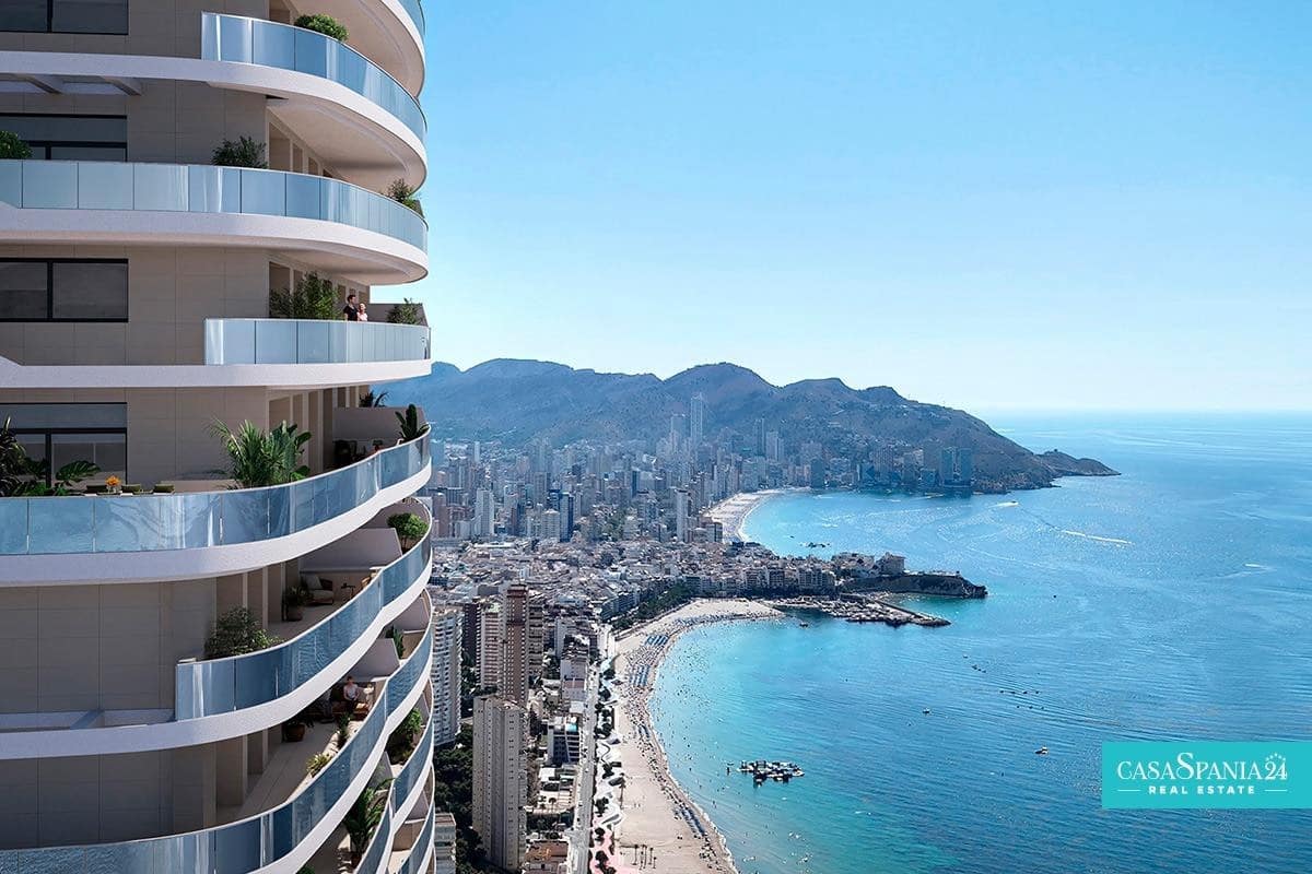 Apartamento de 2 habitaciones en Benidorm en venta con piscina garaje - 859.000 € (Ref: 9787613)