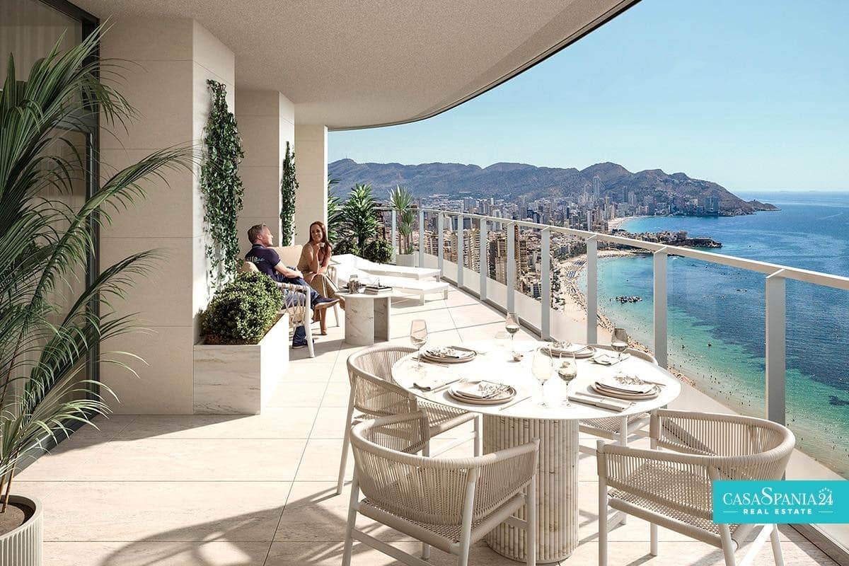 2 sypialnia Apartament na sprzedaż w Benidorm z basenem garażem - 859 000 € (Ref: 9787613)
