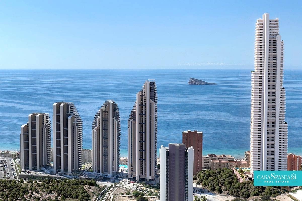 2 sypialnia Apartament na sprzedaż w Benidorm z basenem garażem - 859 000 € (Ref: 9787613)