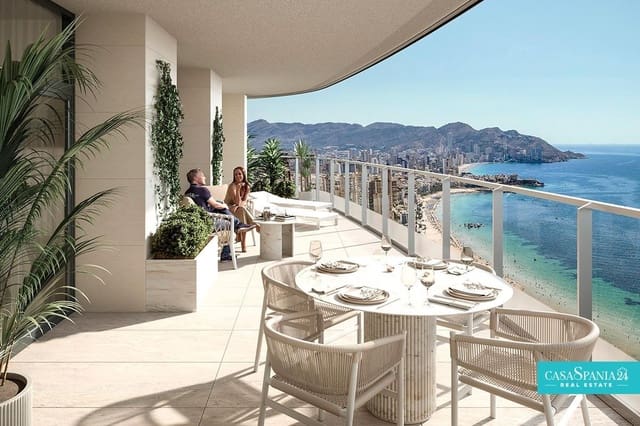 2 makuuhuone Huoneisto myytävänä paikassa Playa Poniente, Benidorm mukana uima-altaan 
autotalli - 859 000 € (Ref: 9787613)