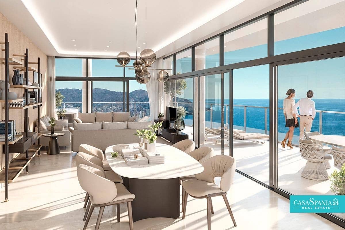 2 sypialnia Apartament na sprzedaż w Benidorm z basenem garażem - 859 000 € (Ref: 9787613)