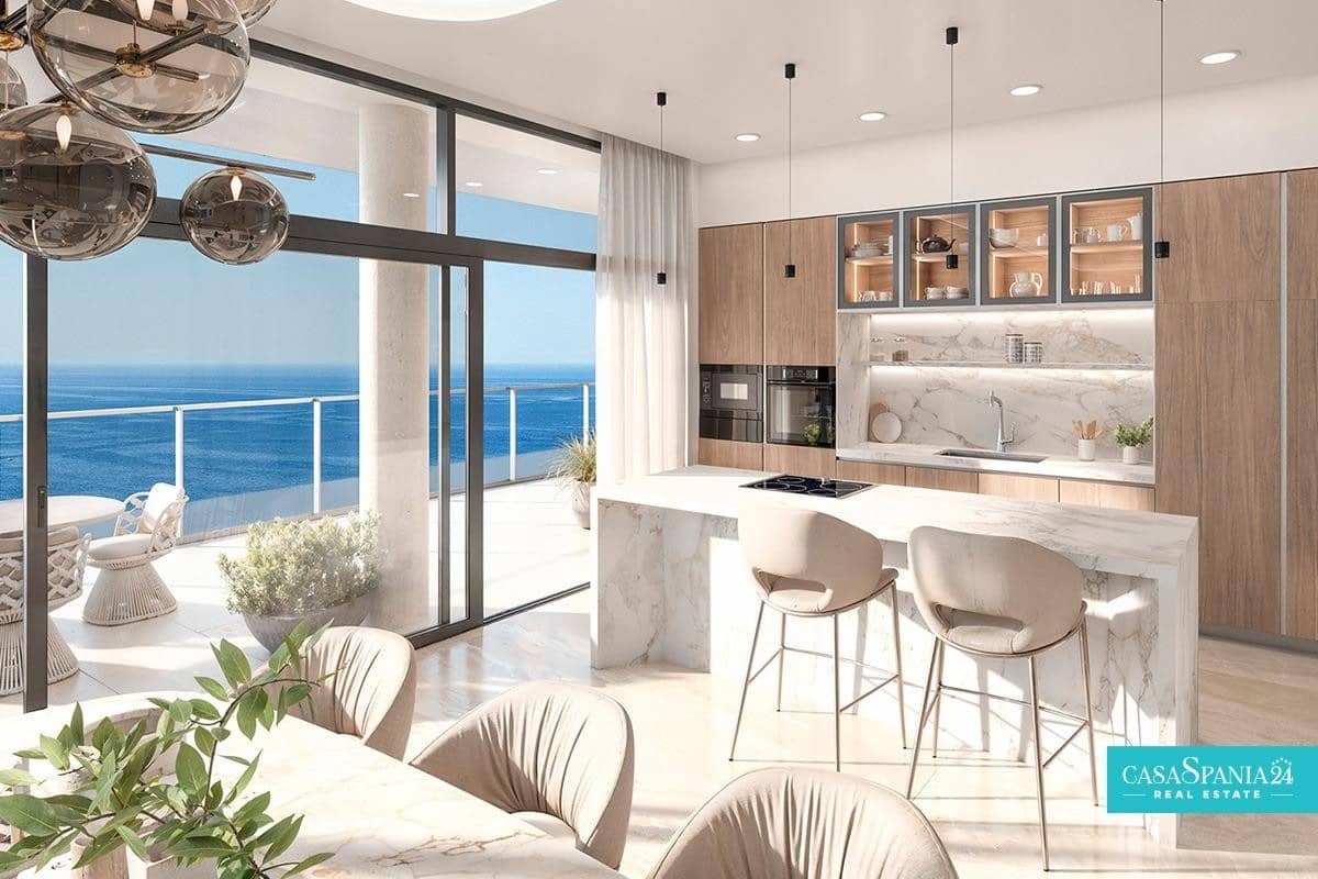2 sypialnia Apartament na sprzedaż w Benidorm z basenem garażem - 859 000 € (Ref: 9787613)