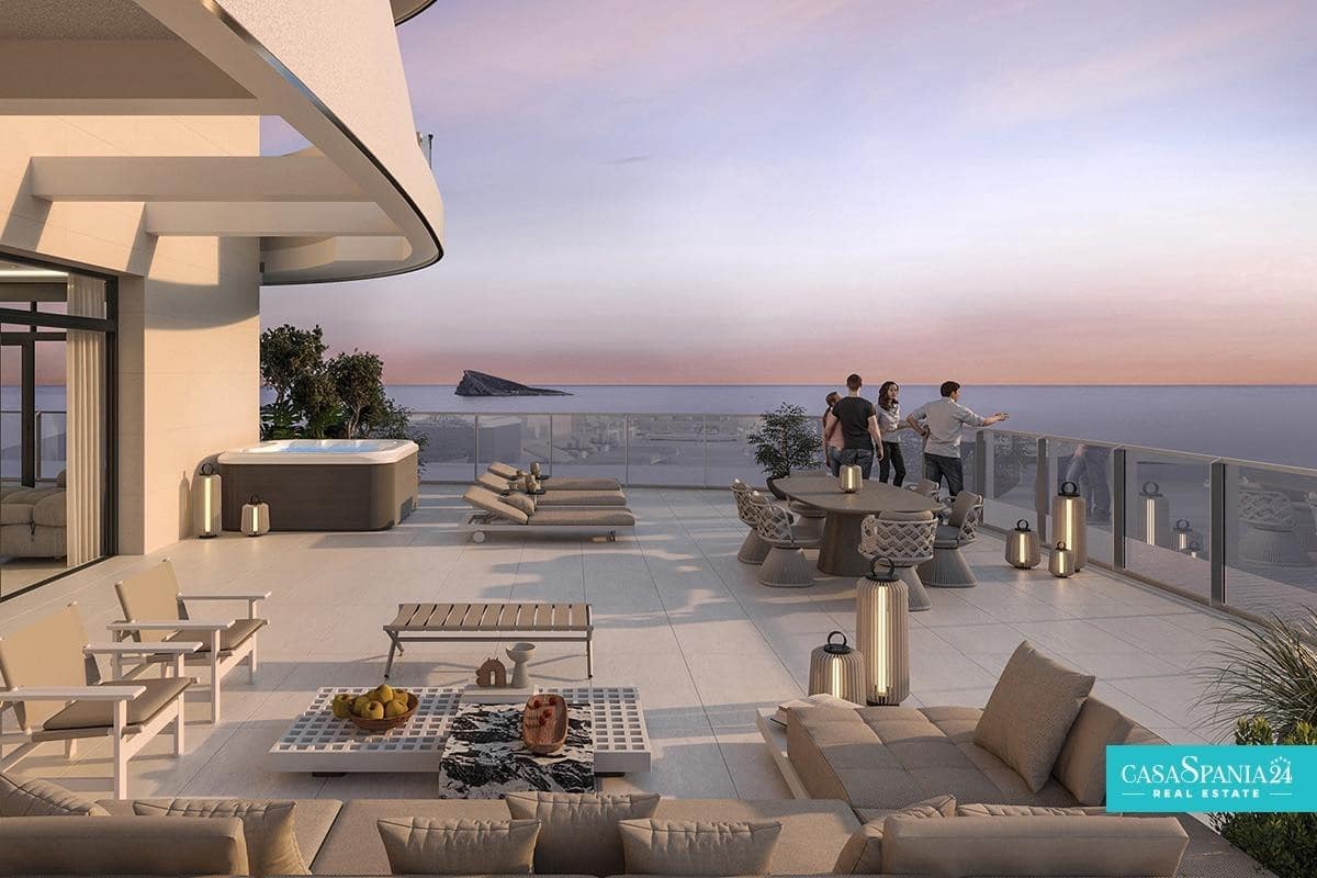 2 sypialnia Apartament na sprzedaż w Benidorm z basenem garażem - 859 000 € (Ref: 9787613)