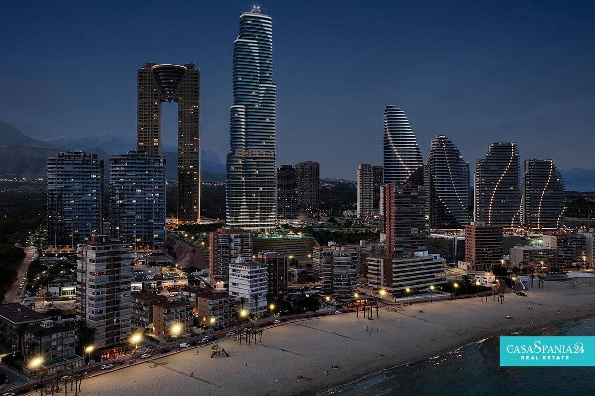 2 sypialnia Apartament na sprzedaż w Benidorm z basenem garażem - 859 000 € (Ref: 9787613)