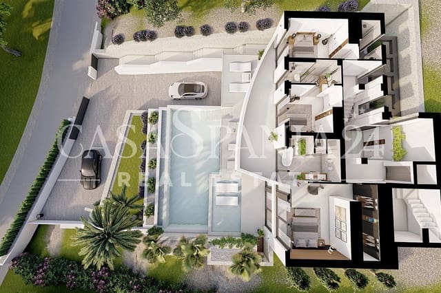 5 soveværelse Villa til salg i Altea med garage - € 2.090.000 (Ref: 9787633)