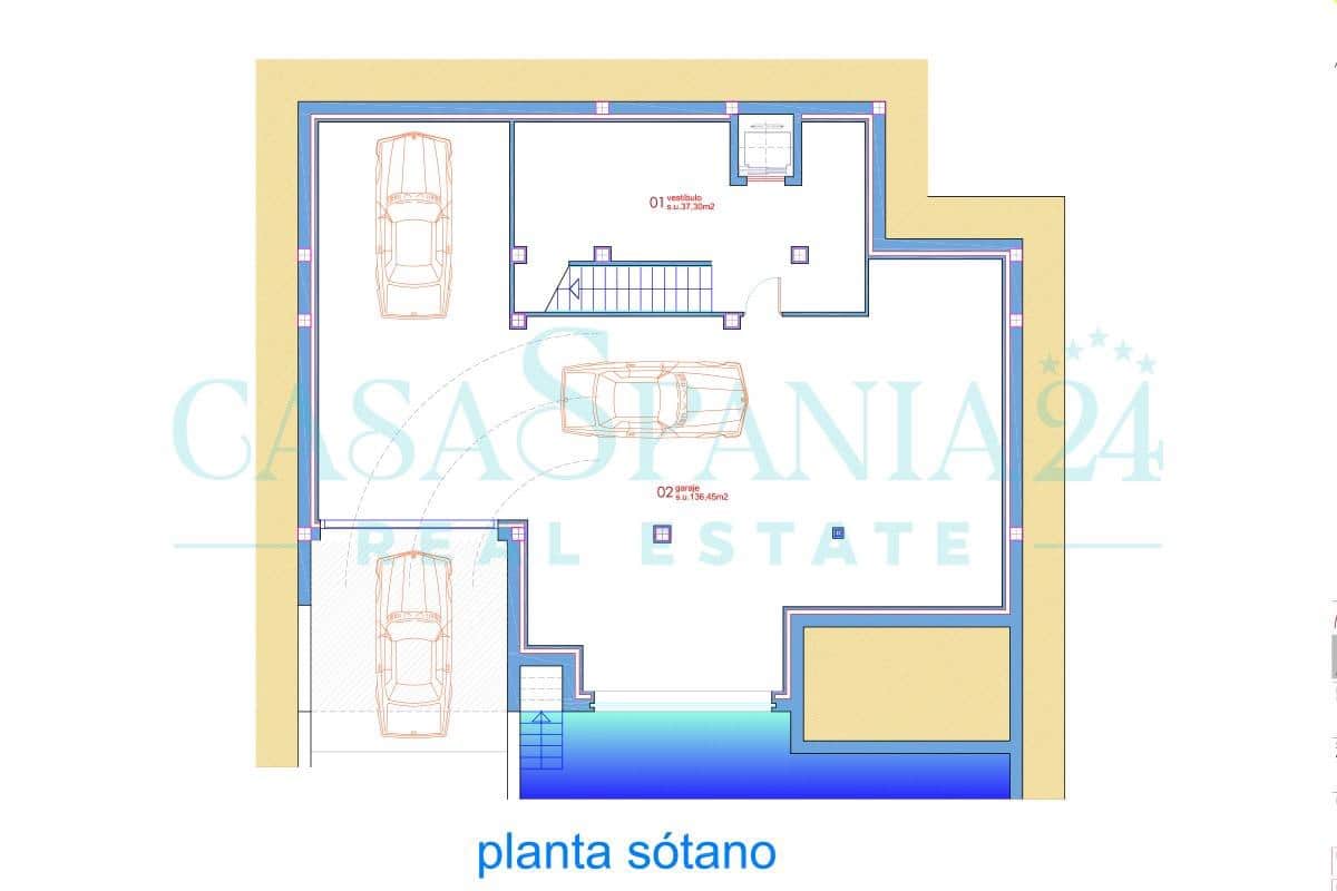 5 sypialnia Willa na sprzedaż w Altea z garażem - 2 090 000 € (Ref: 9787633)