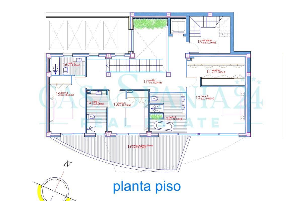 5 sypialnia Willa na sprzedaż w Altea z garażem - 2 090 000 € (Ref: 9787633)