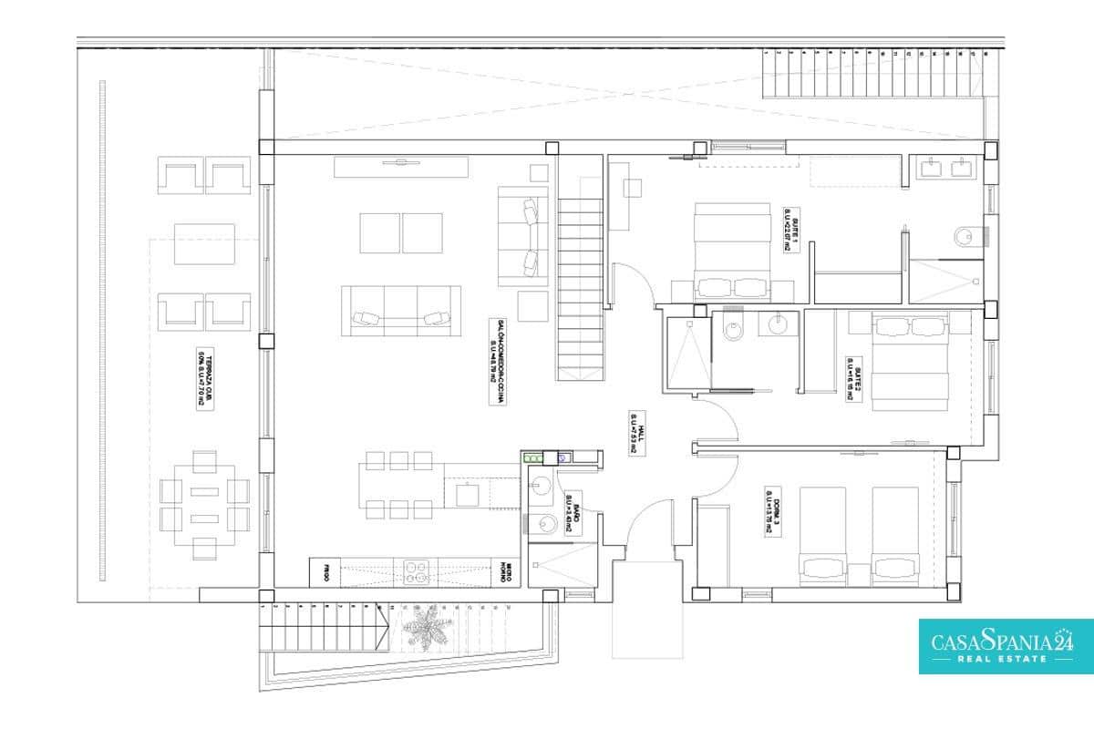 5 bedroom Villa for sale in Finestrat with garage - € 875,000 (Ref: 9787634)