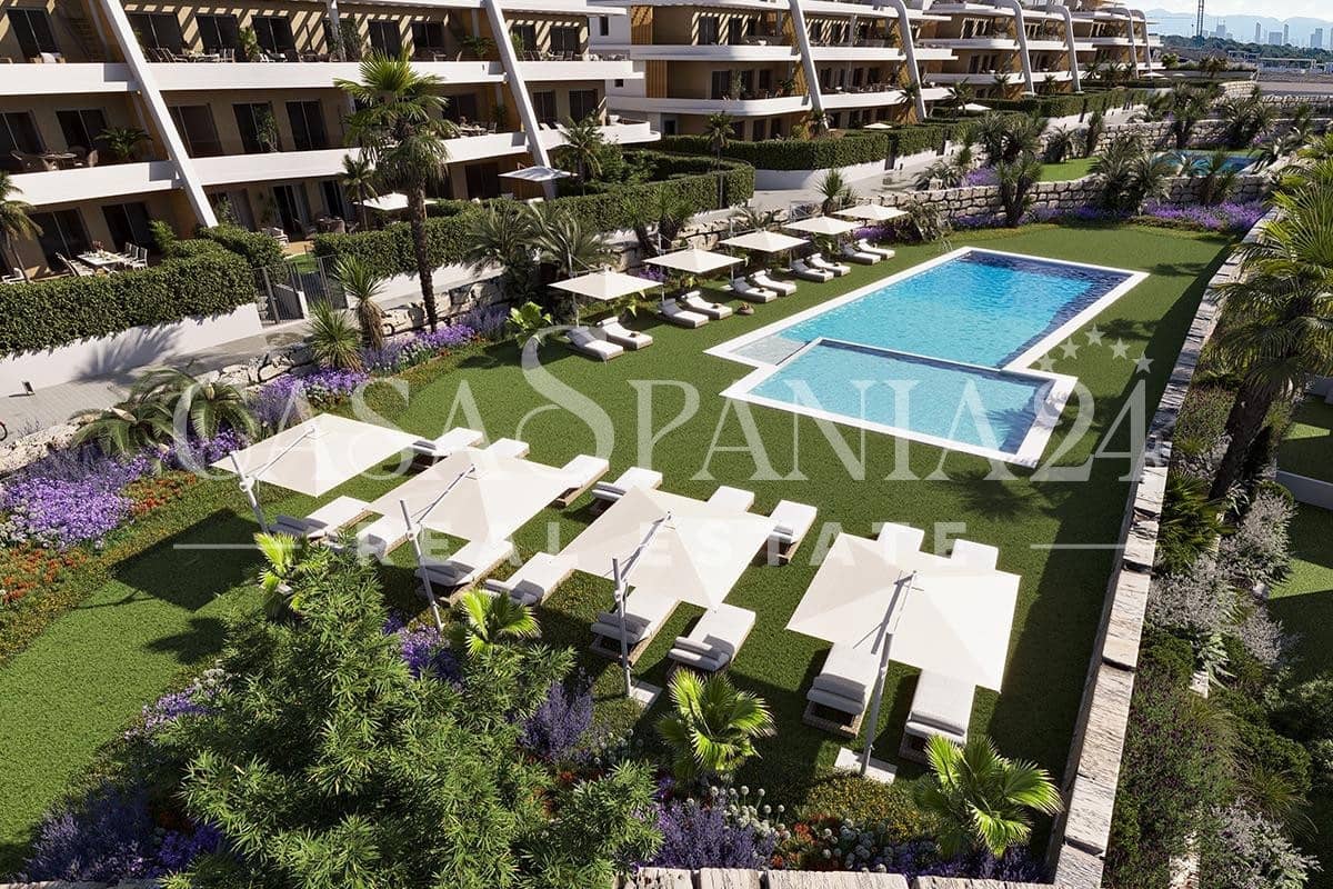 2 sypialnia Apartament na sprzedaż w Finestrat z basenem garażem - 375 000 € (Ref: 9787639)