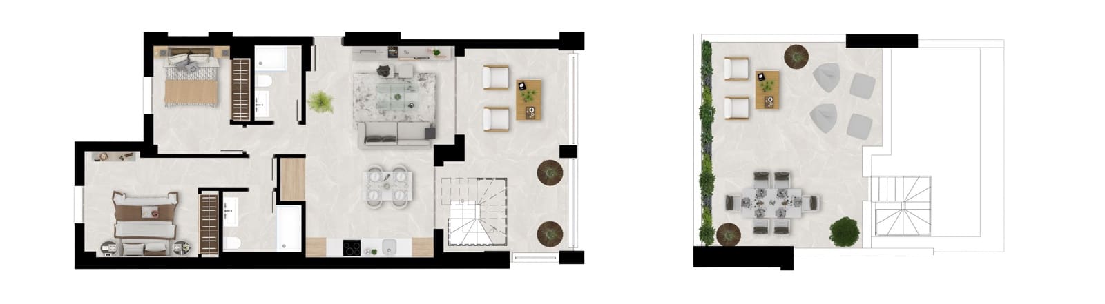 Apartamento de 2 habitaciones en Mijas en venta con piscina garaje - 465.000 € (Ref: 9787646)