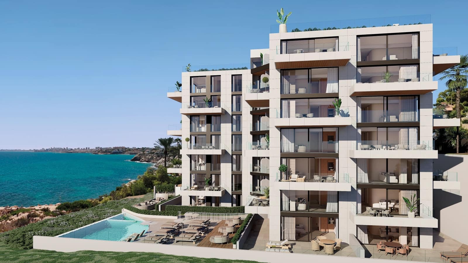 2 soveværelse Lejlighed til salg i El Campello med swimmingpool - € 510.000 (Ref: 9841982)