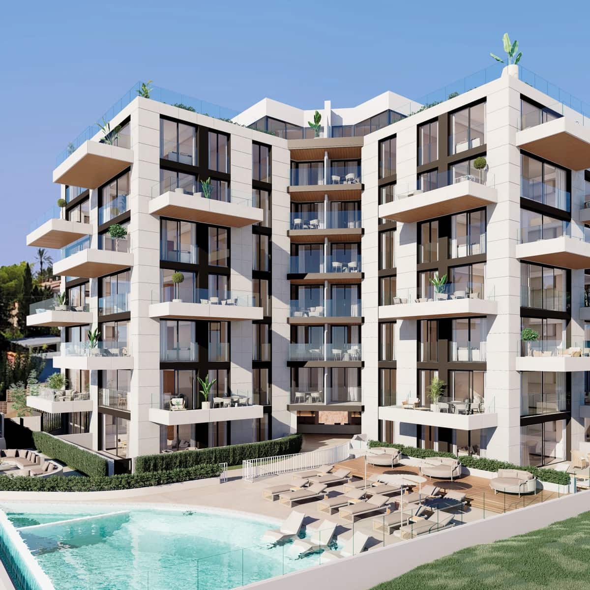 2 soveværelse Lejlighed til salg i El Campello med swimmingpool - € 510.000 (Ref: 9841982)