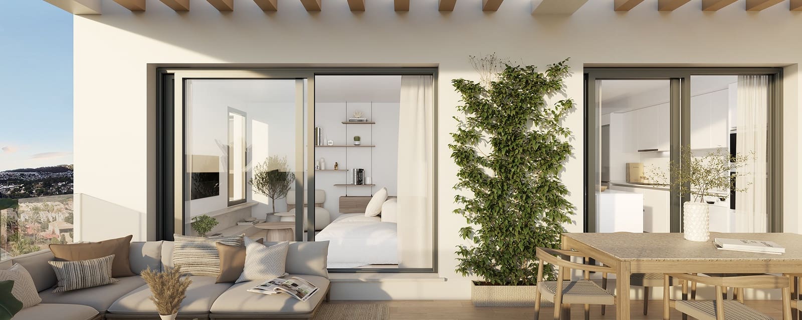 3 makuuhuone Huoneisto myytävänä paikassa Calpe / Calp mukana uima-altaan 
autotalli - 432 000 € (Ref: 9850786)