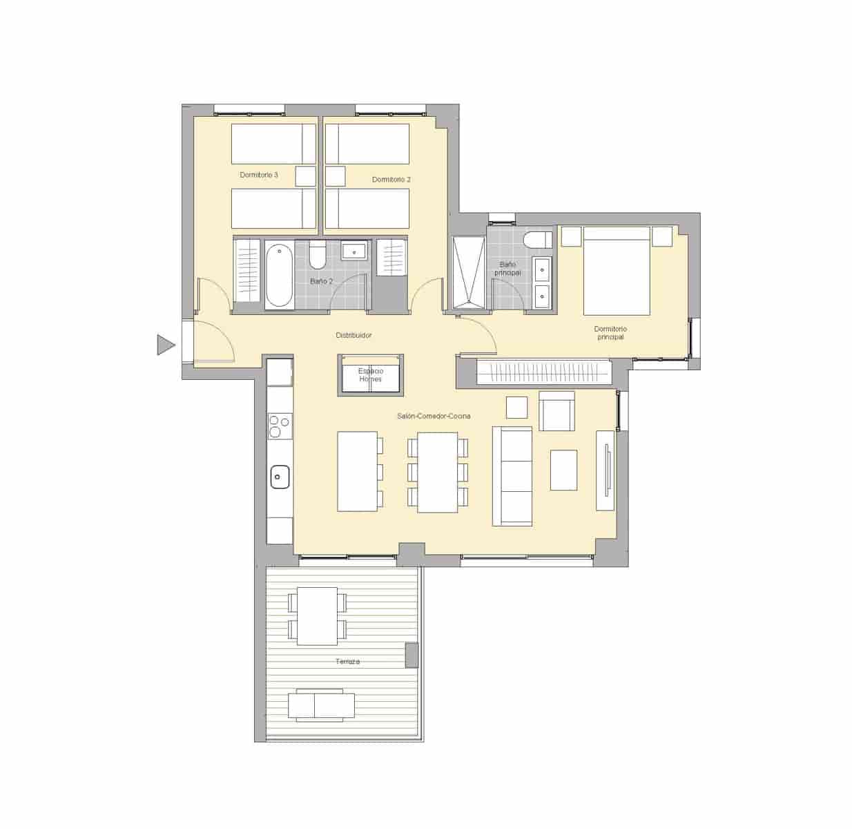 3 bedroom Apartment for sale in Calpe / Calp with pool garage - € 432,000 (Ref: 9850786)