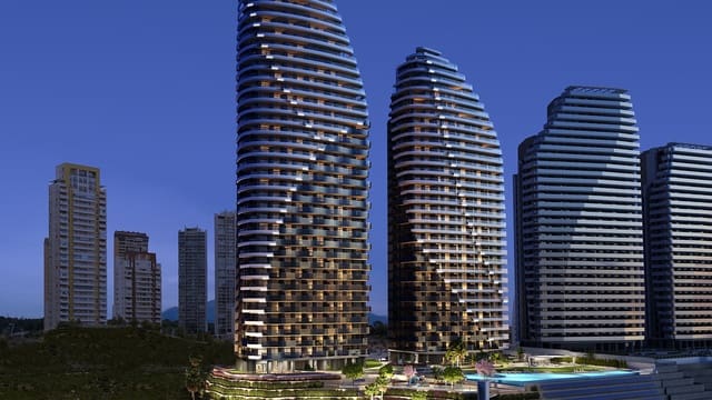 2 quarto Apartamento para venda em Benidorm com piscina garagem - 890 000 € (Ref: 9854728)
