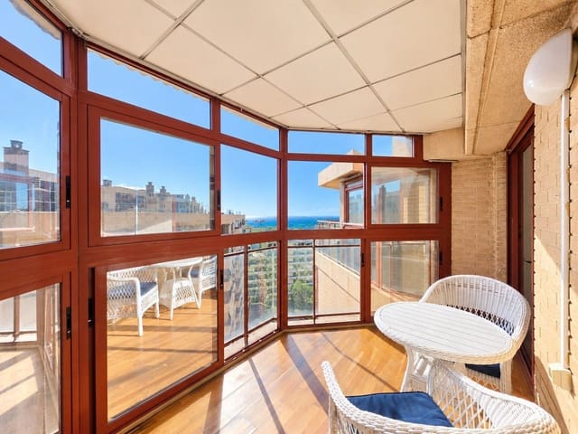 2 Zimmer Penthouse zu verkaufen in Ensanche - Diputacion, Alicante / Alacant Stadt mit Garage - 375.000 € (Ref: 10135595)