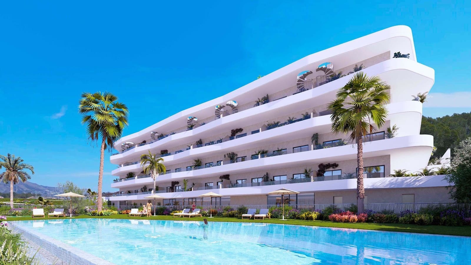 2 bedroom Apartment for sale in La Nucia with pool garage - € 273,000 (Ref: 9424297)