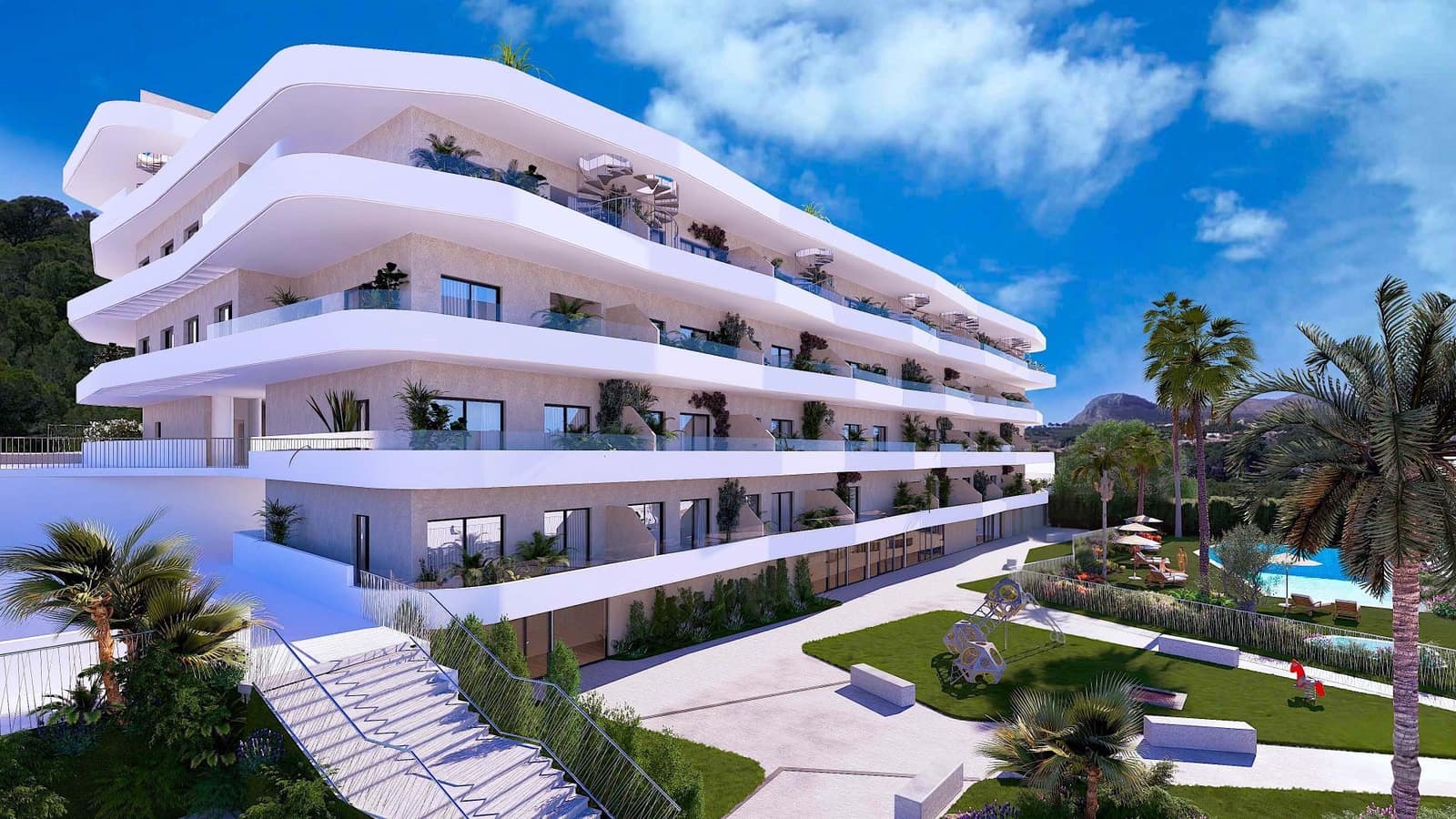 2 bedroom Apartment for sale in La Nucia with pool garage - € 273,000 (Ref: 9424297)