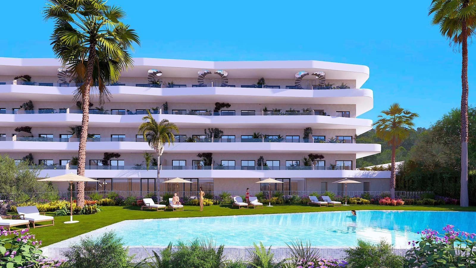 2 bedroom Apartment for sale in La Nucia with pool garage - € 273,000 (Ref: 9424297)