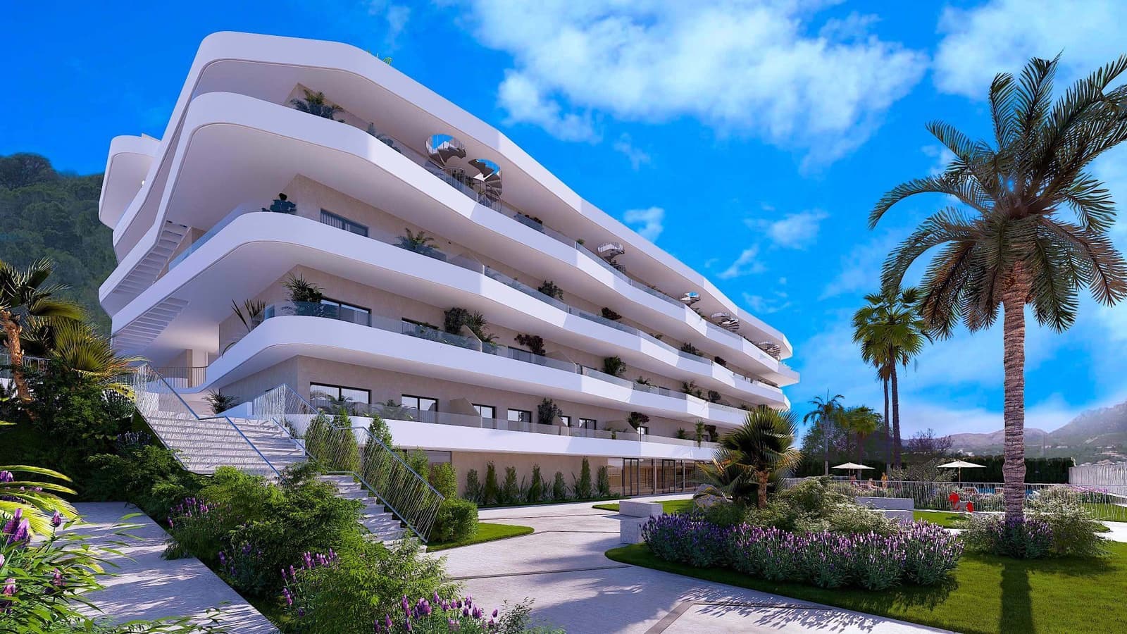 2 bedroom Apartment for sale in La Nucia with pool garage - € 273,000 (Ref: 9424297)