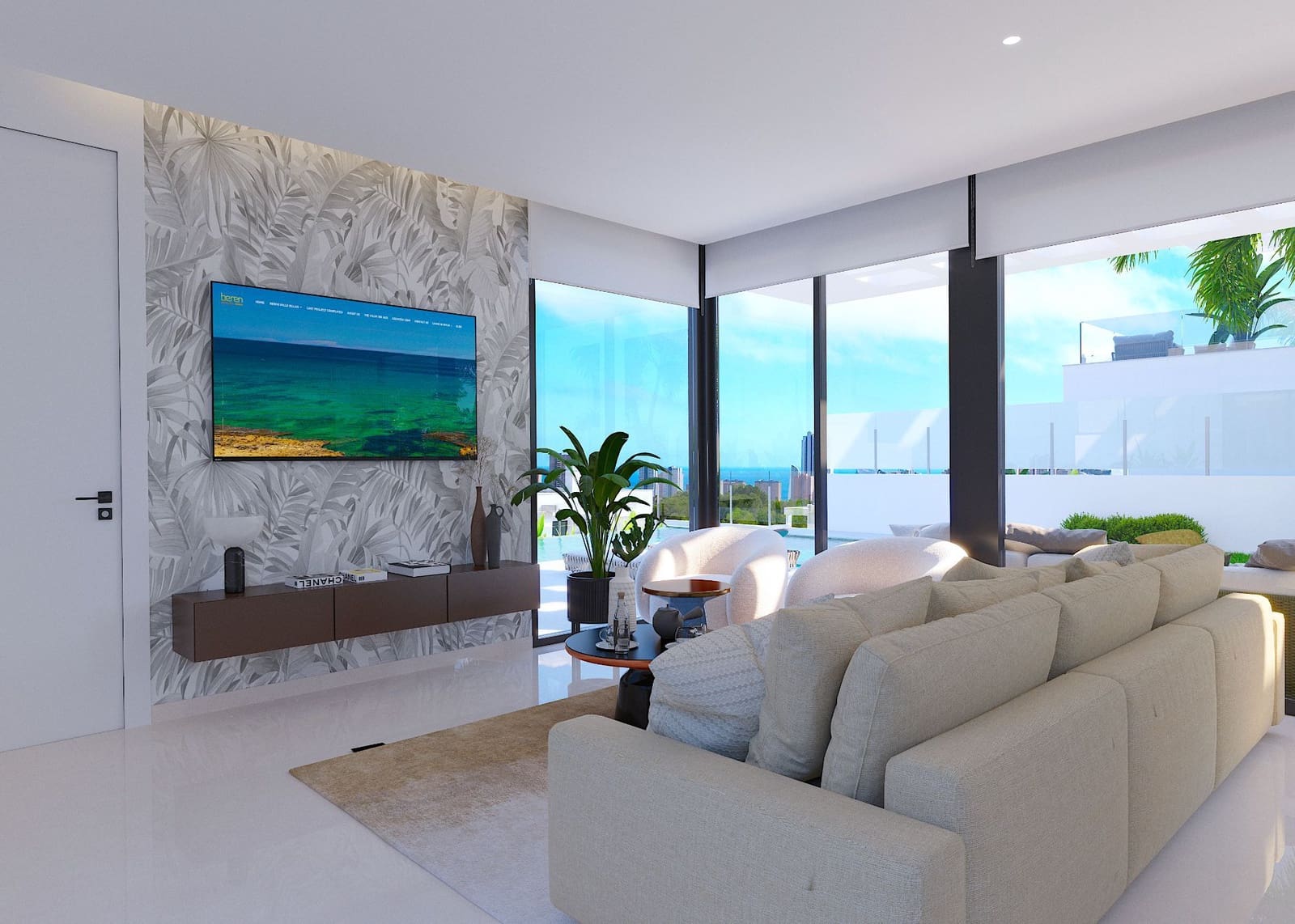 3 bedroom Villa for sale in Finestrat with pool garage - € 1,080,000 (Ref: 9424298)
