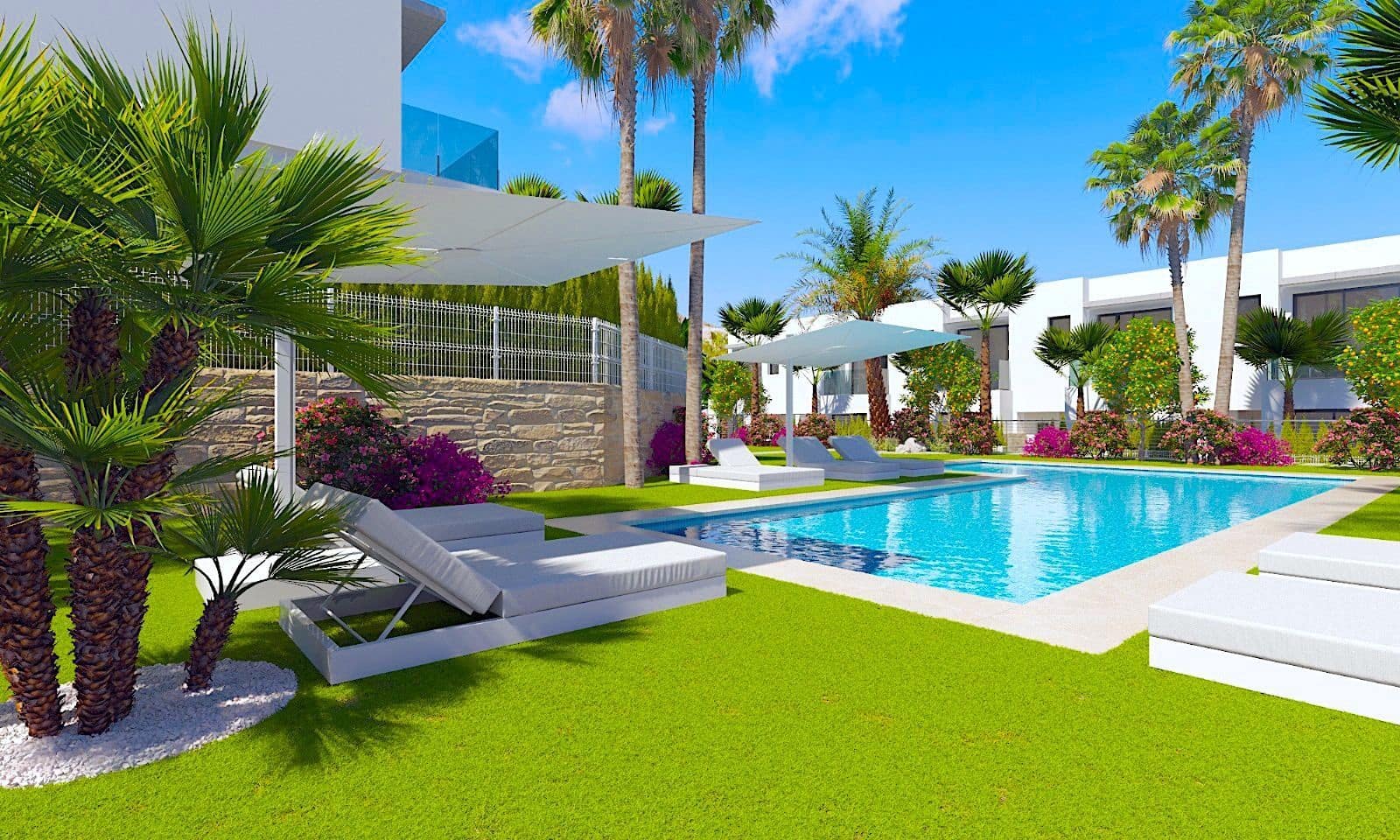 3 slaapkamer Halfvrijstaande villa te koop in Finestrat met zwembad garage - € 535.000 (Ref: 9601037)