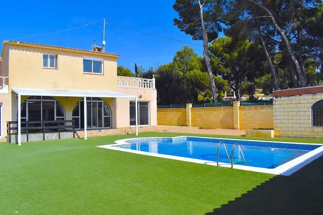 4 sovrum Villa att hyra i Alfaz del Pi / L'Alfàs del Pi med pool garage - 4 800 € (Ref: 9814203)